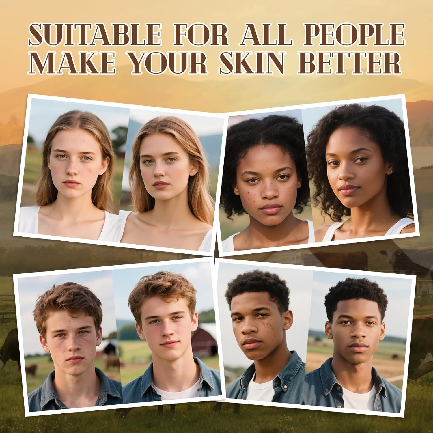 Beef Tallow for Skin, Tallow and Honey Balm for Face, Organic Grass-fed Beef