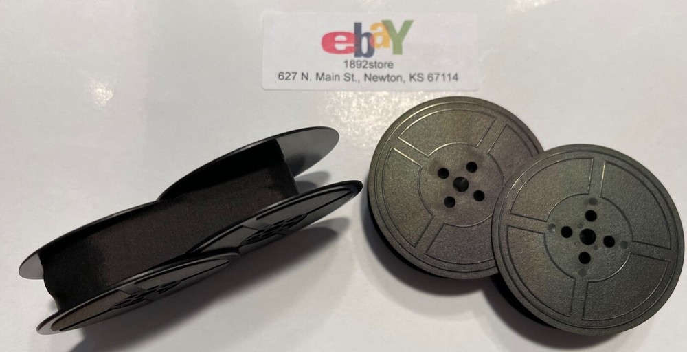 ROYAL EDUCATOR CUSTOM III CHALLENGE TYPEWRITER SPOOL RIBBON BLACK RED CORRECTION