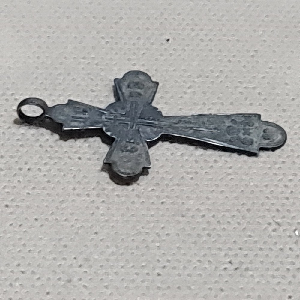 ANCIENT IMPERIAL RUSSIAN 84 SILVER cross