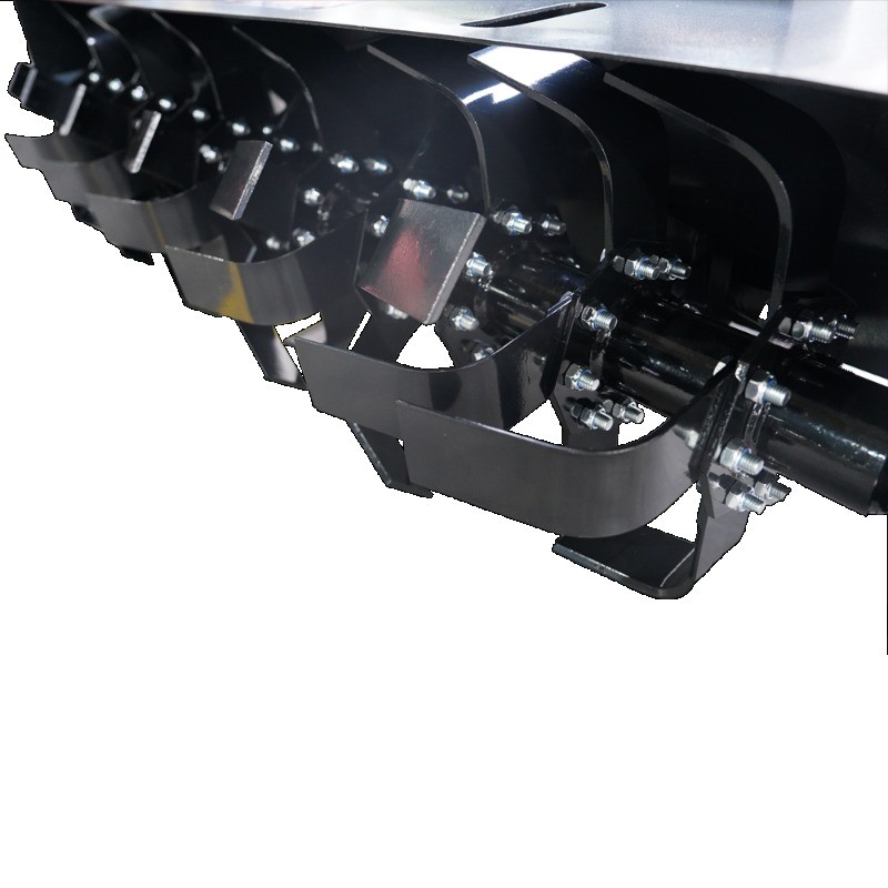 Landy Attachment 72" Skid Steer Soil Cultivator Light Duty Hydraulic Roto Tiller