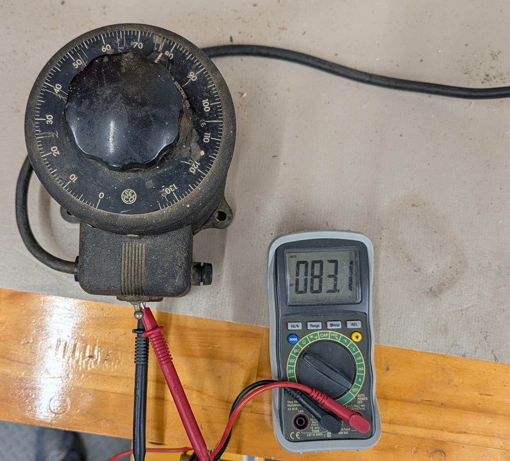 Powerstat 116 Variable Autotransformer 0-135v