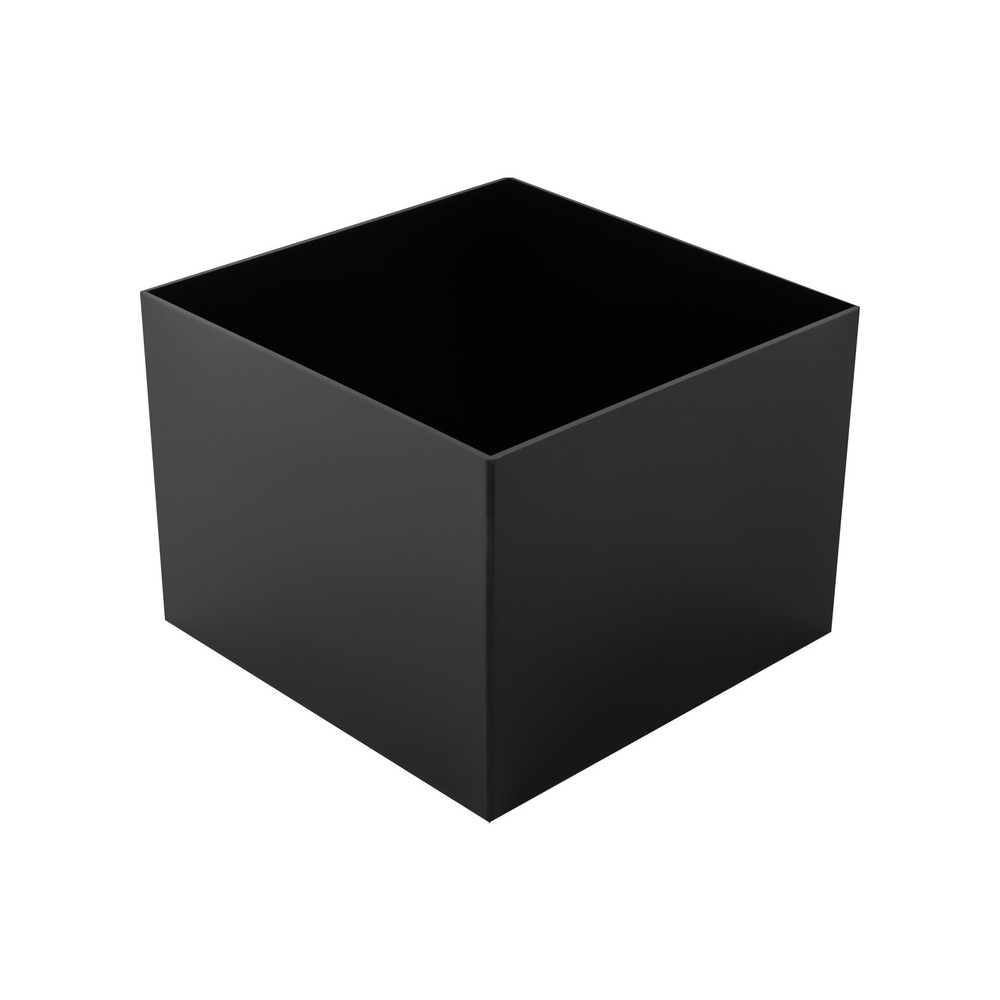 6 Pcs Acrylic Display Risers Acrylic Boxes Acrylic Display Nesting Cubes Black