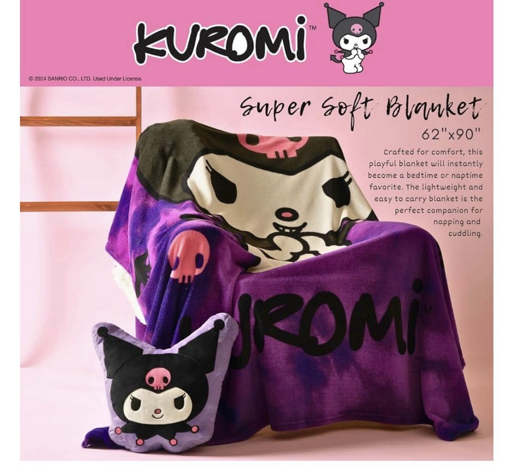 Kuromi Super Soft Blanket