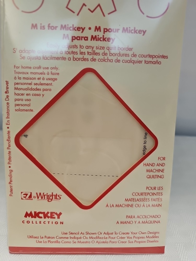 Disney Home Mickey Sliding Stencil Crafts