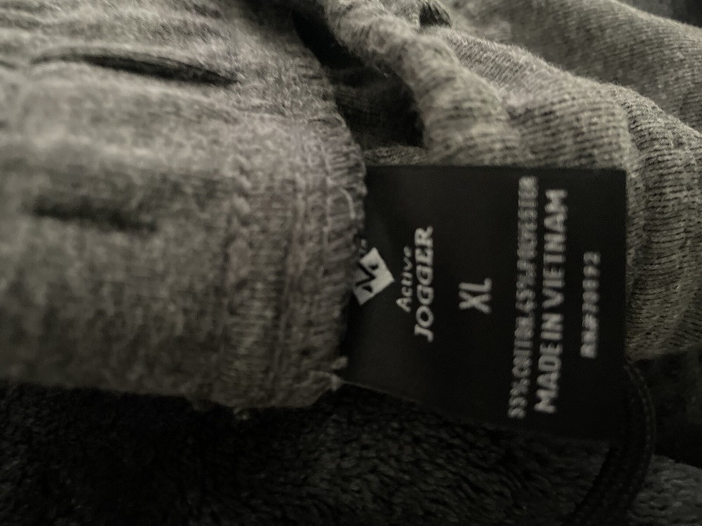 Active Joggers Grey XL Sweat Pants