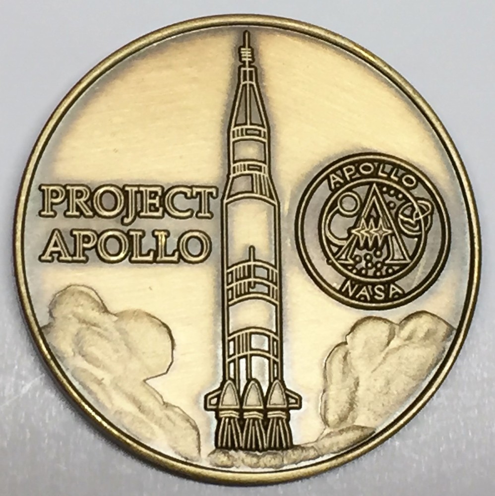 N307 NASA SPACE COIN / MEDAL, APOLLO 7