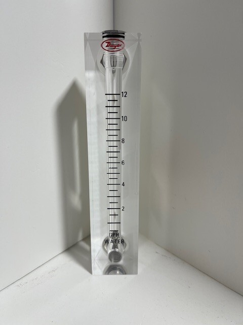 Dwyer VFB-80-SS Visi-Float 0 - 12GPM Flowmeter