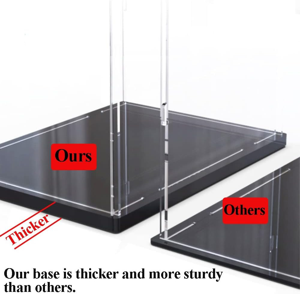 Acrylic Display Case for 1/8 Scale Model Car Large Lego Display Case.....