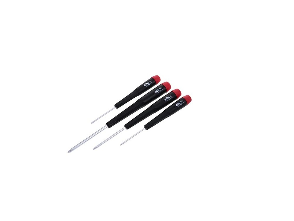 Wiha 26194 - 4 Piece Precision Phillips Screwdriver Set