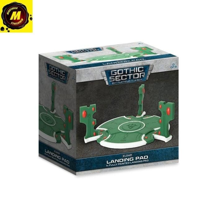 Gothic Sector: Eldar Landing Pad (x1) -#BB722 - Terrain
