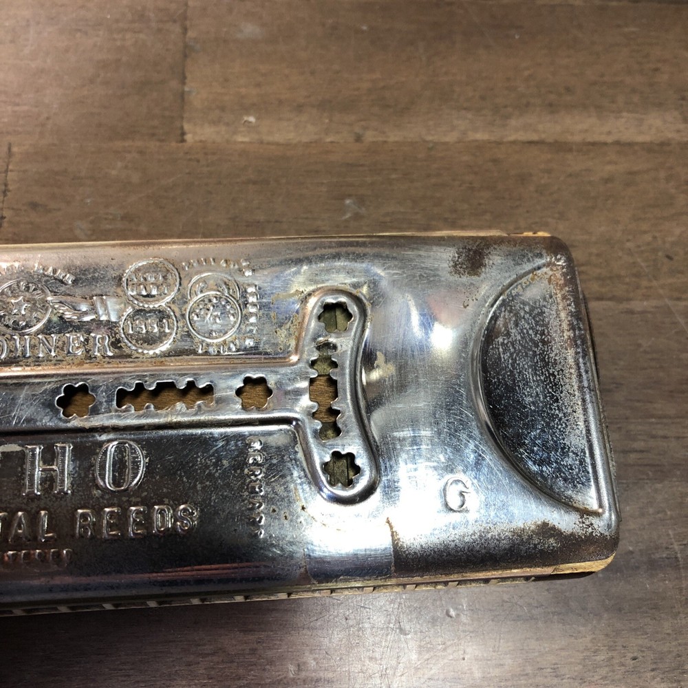 Vintage Echo Harp Hohner Harmonica in original box