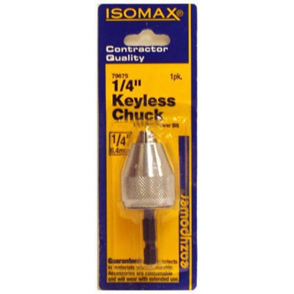 Eazypower 79675 1/4-Inch Keyless Chuck, 1-Pack