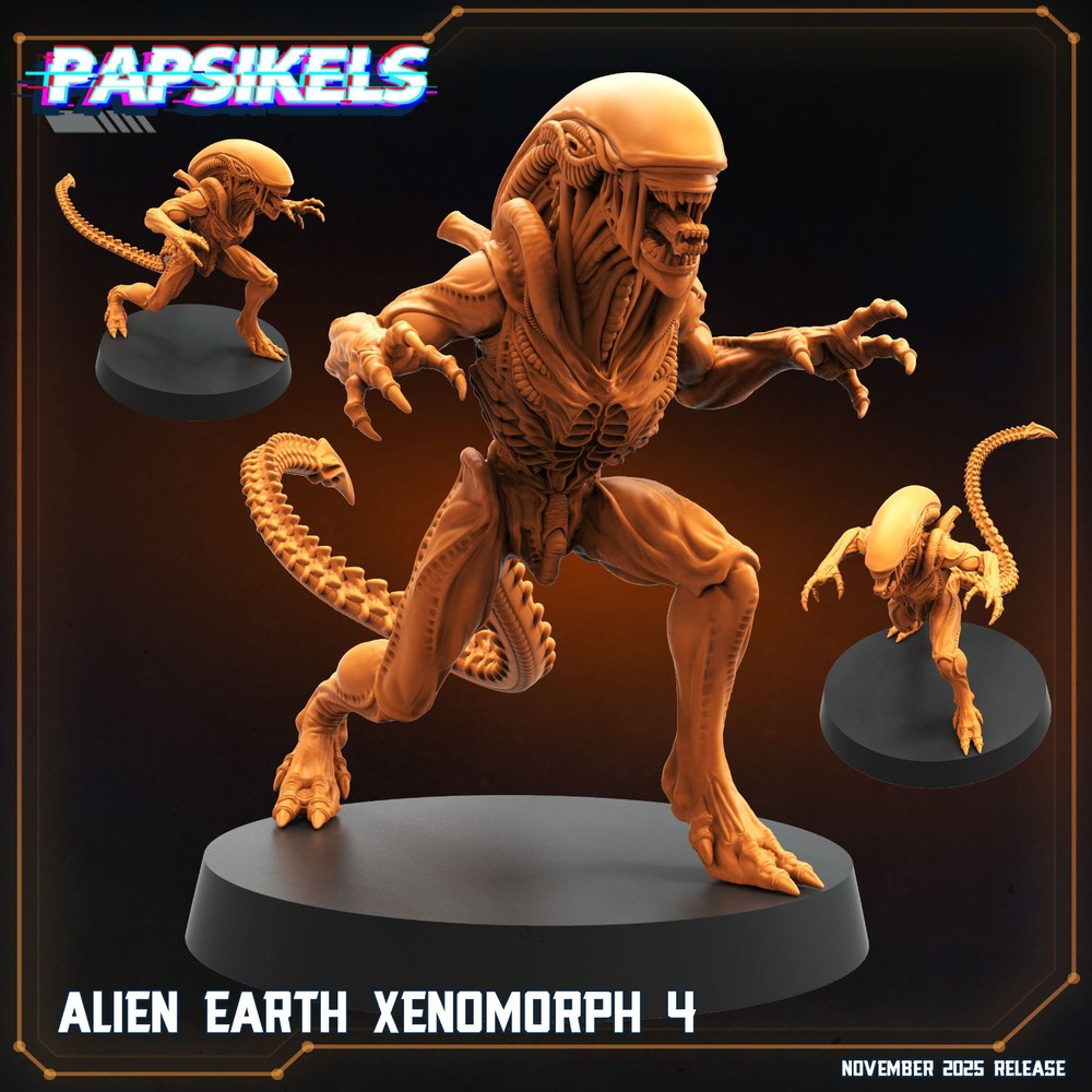 Alien Earth Bio Horror Pack – Papsikels Sci-Fi Alien Creatures