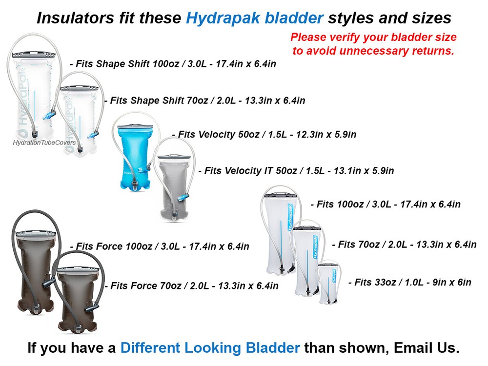 Bladder Insulation for Hydrapak Water Bladder - Reservoir