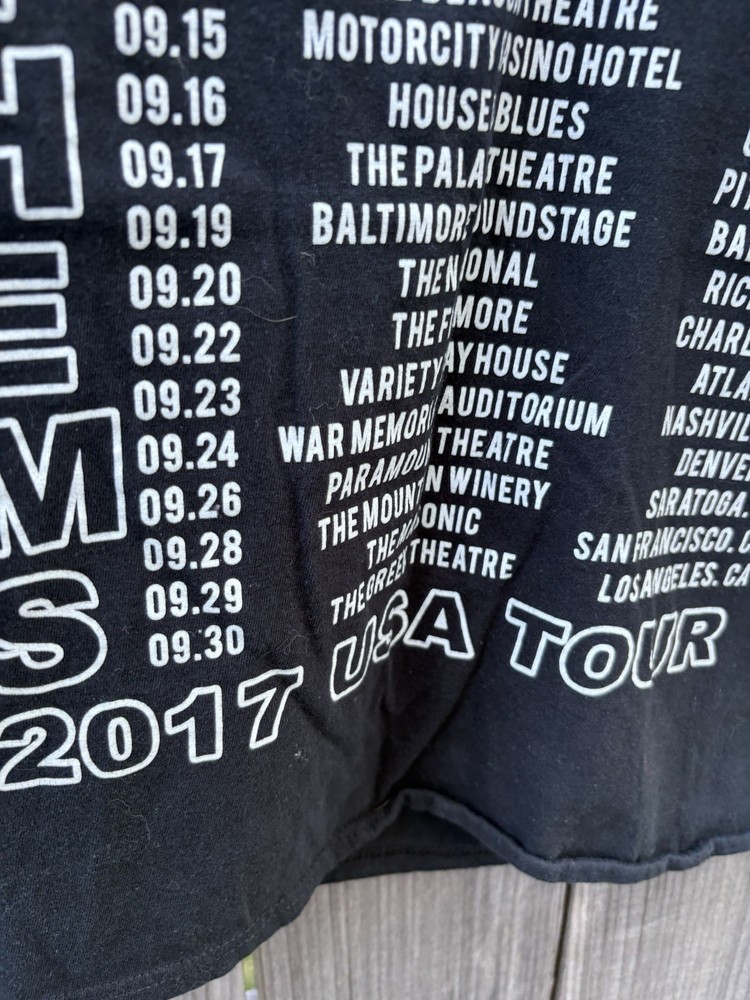 Limited Edition Adam Ant 2017 Concert T-Shirt Tank Top Women’s Med Black