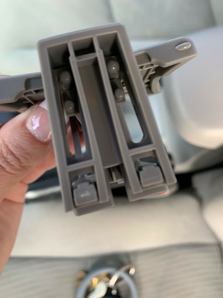 Center Console Cup Holder Insert Divider GRAY GREY for TOYOTA COROLLA 2009-2013