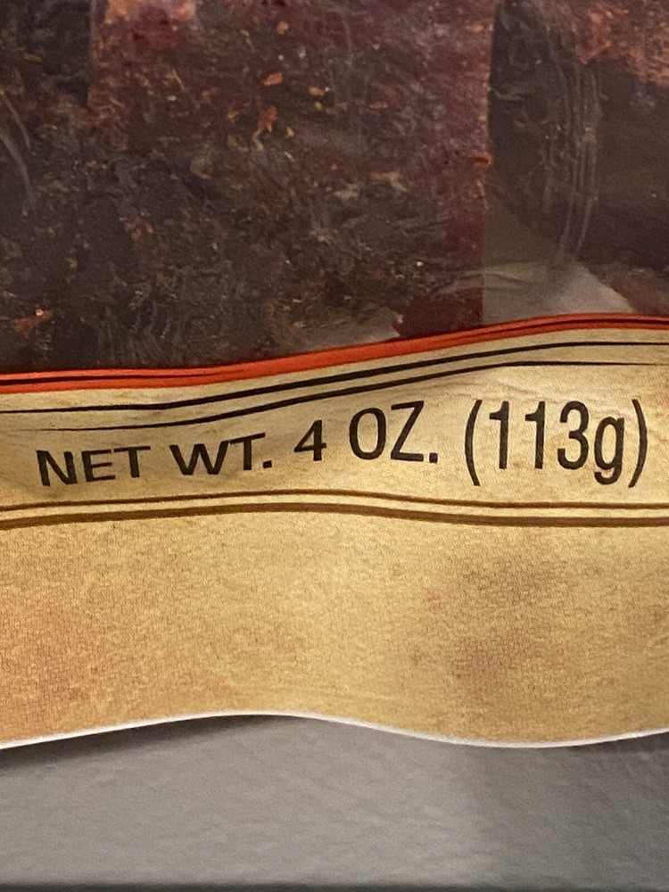 Bucees Hot And Spicy Beef Jerky 4oz