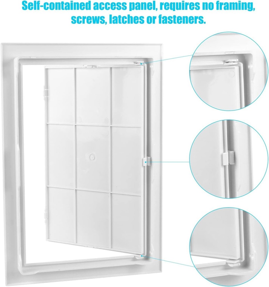 8x12 inch Plastic Access Panel for Drywall Ceiling Wall Access Door