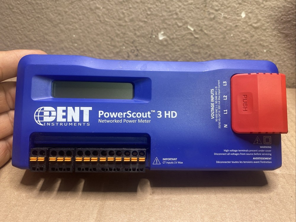 Dent PowerScout 3 PS3HD-R-D-N HD Power Submeter (UNTESTED)