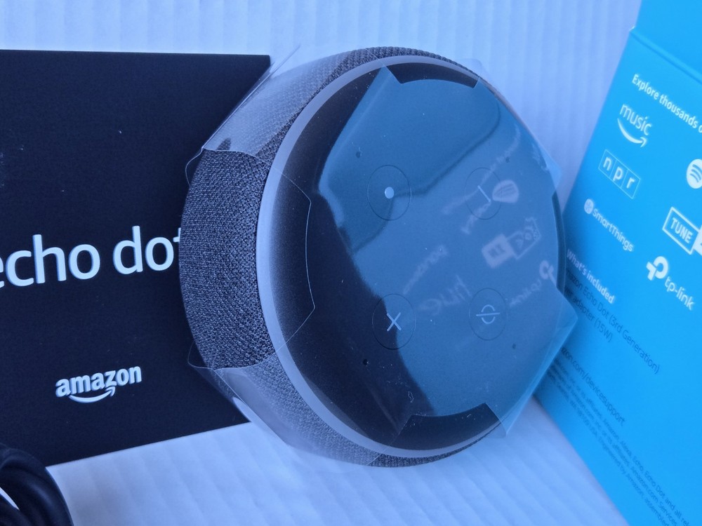 Amazon Echo Dot (3rd Generation) Smart Speaker - Charcoal - Open Box