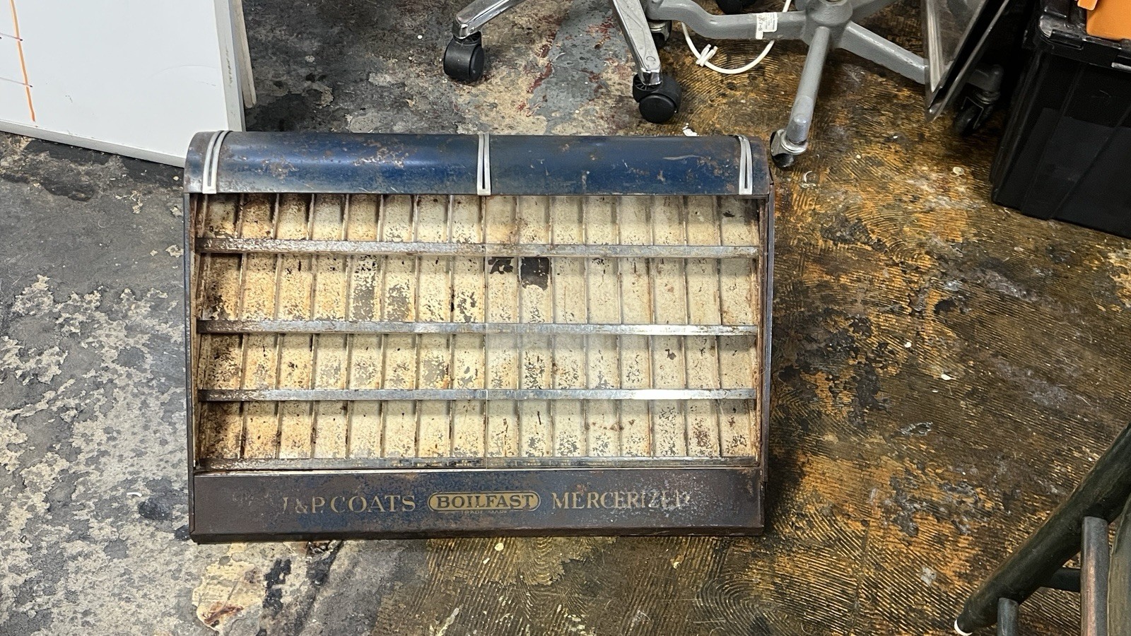 Antique Thread Display