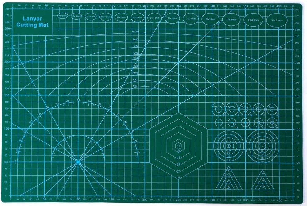 Gundam Model Builder's Cutting Mat 12"x18"(A3)