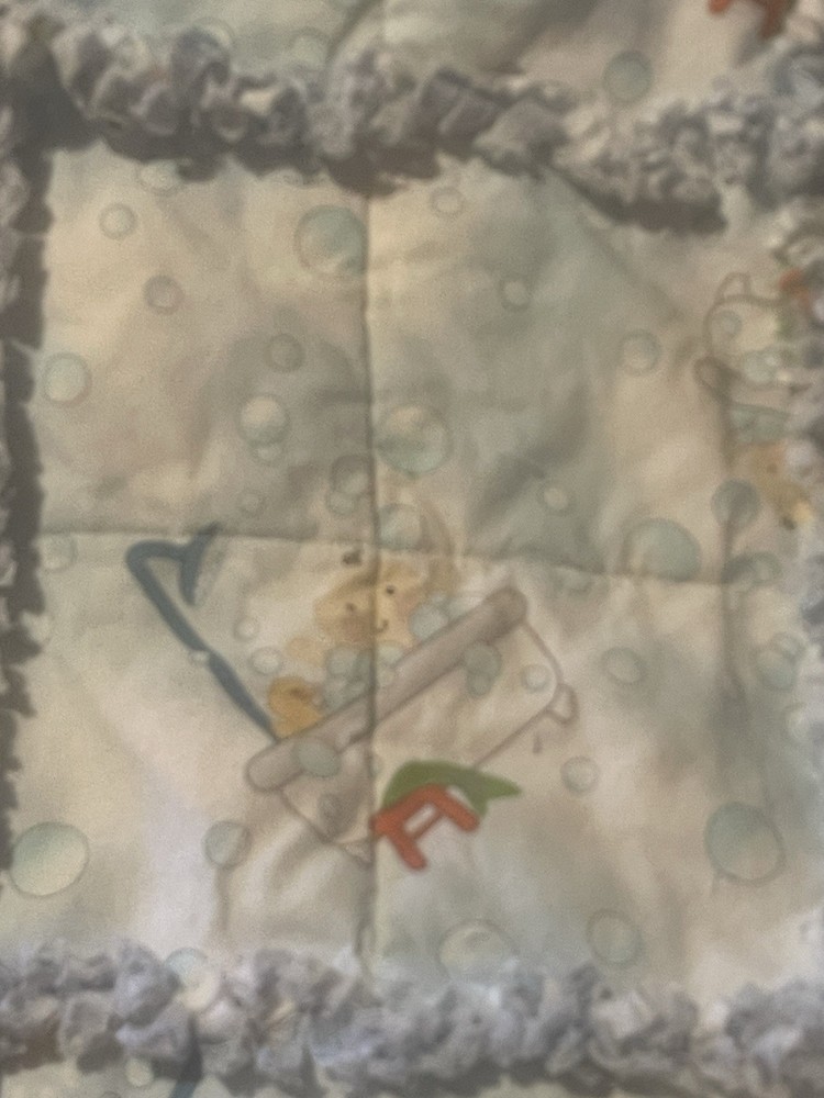 Bath Time Rag Quilt