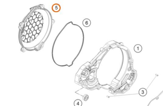 NEW OEM KTM OUTER CLUTCH COVER 250 300 350 450 SX XC SXF XCF FACTORY EDITION