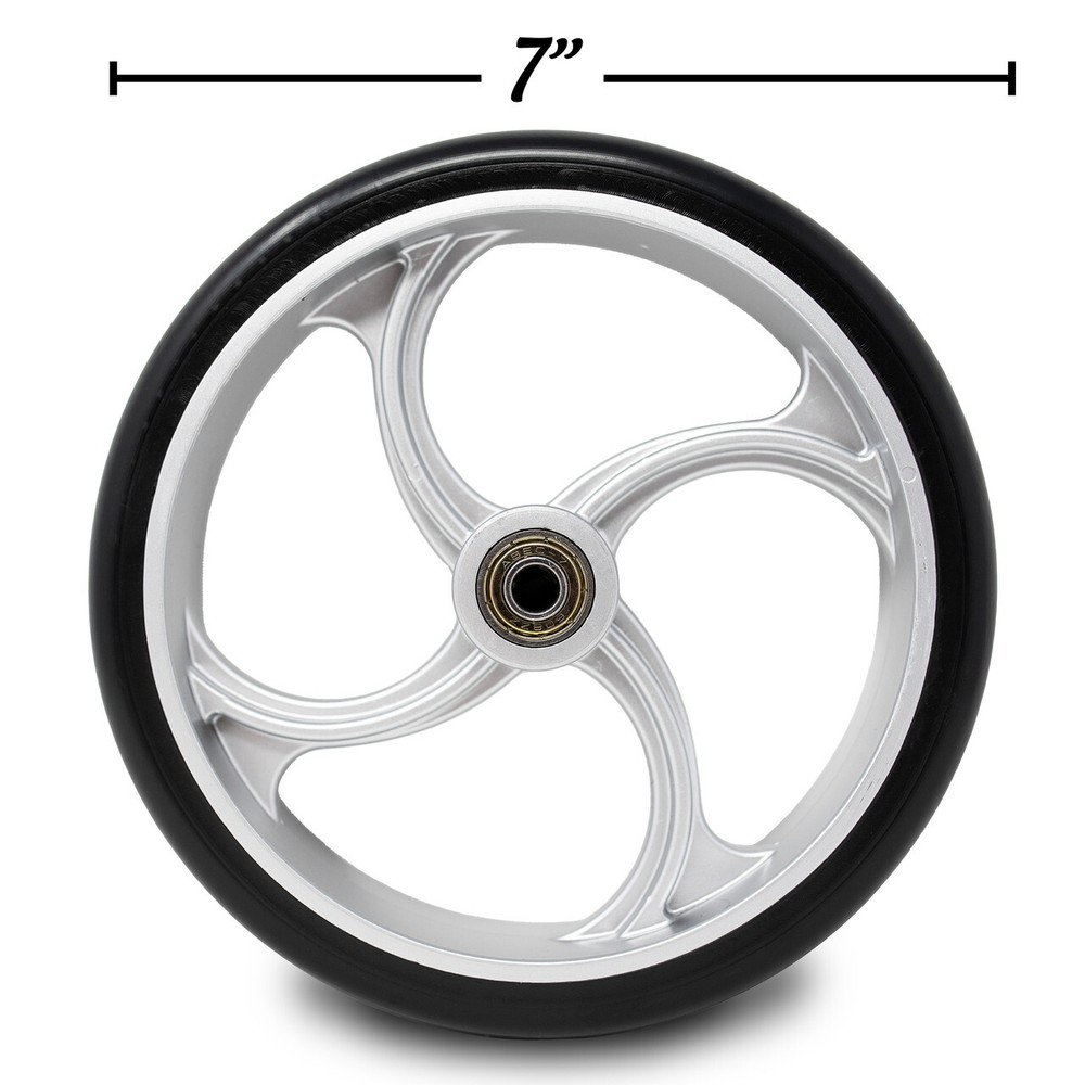 Top Glides Vortex Universal 7 Inch Replacement Wheels Kit - WHEELS ONLY