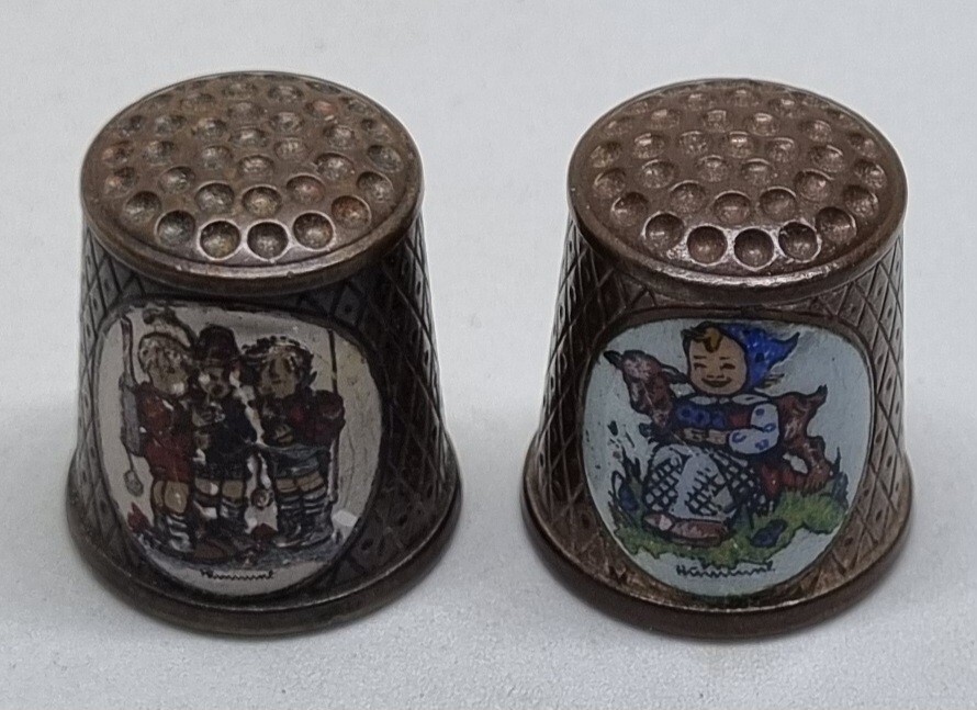H J Hummel Vintage Thimbles