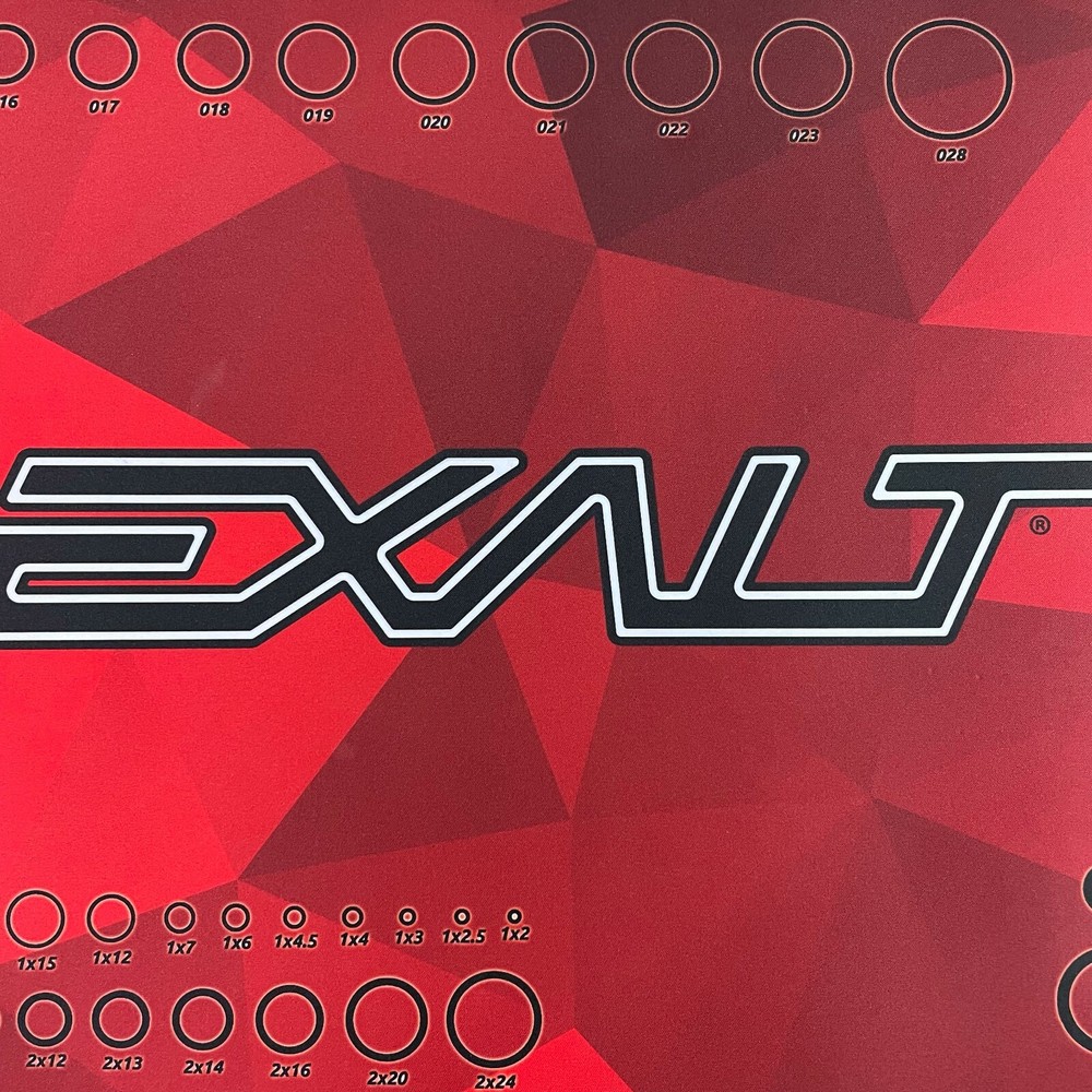 NEW Exalt V2 Paintball Tech Mat - Small - Red