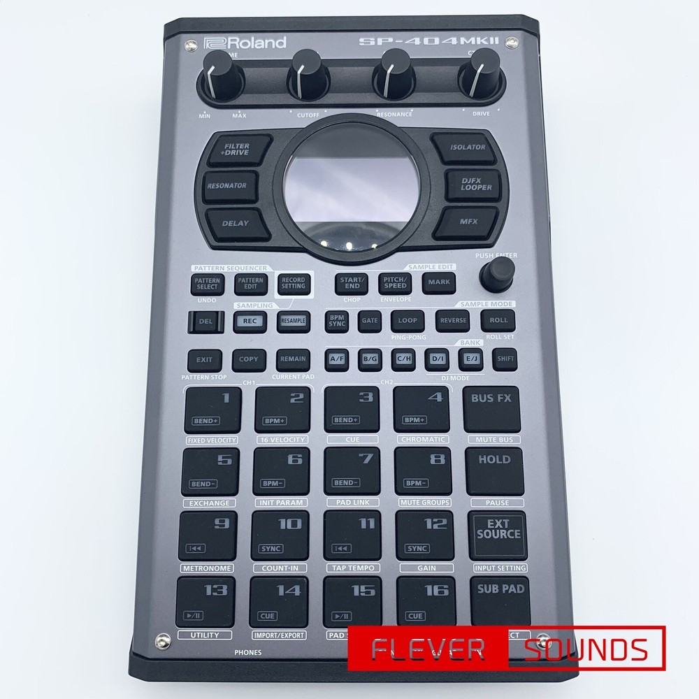 Roland SP-404MKII Creative Liner Wave Sampler & Effector Beatmaking Machine