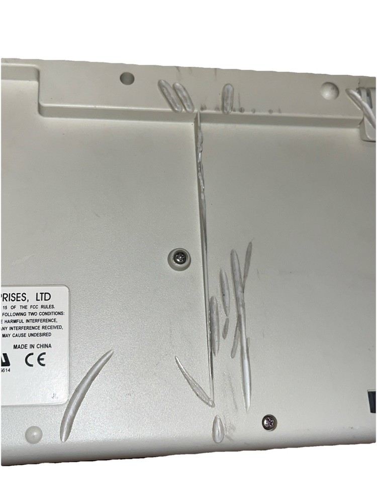 Seganet Dreamcast Keyboard - UNTESTED - Missing F4 Key