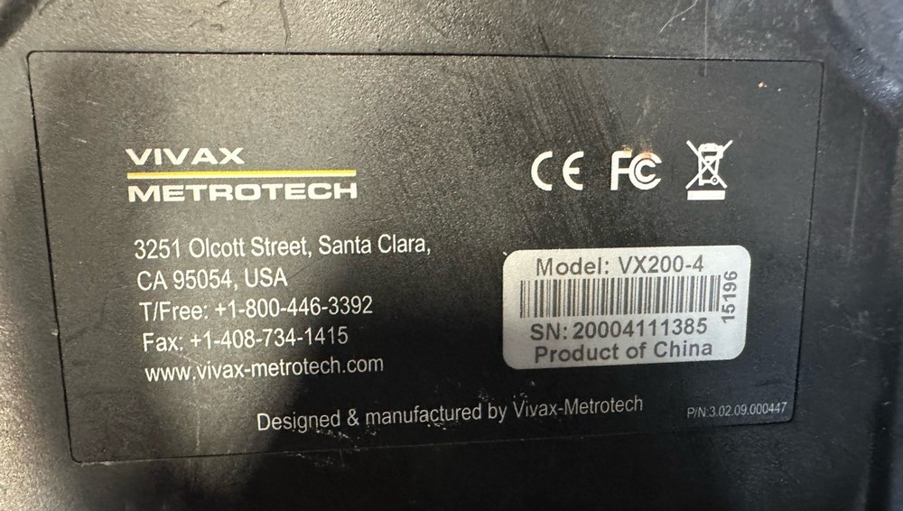 Vivax Metrotech VX200-4 Transmitter Tested Working