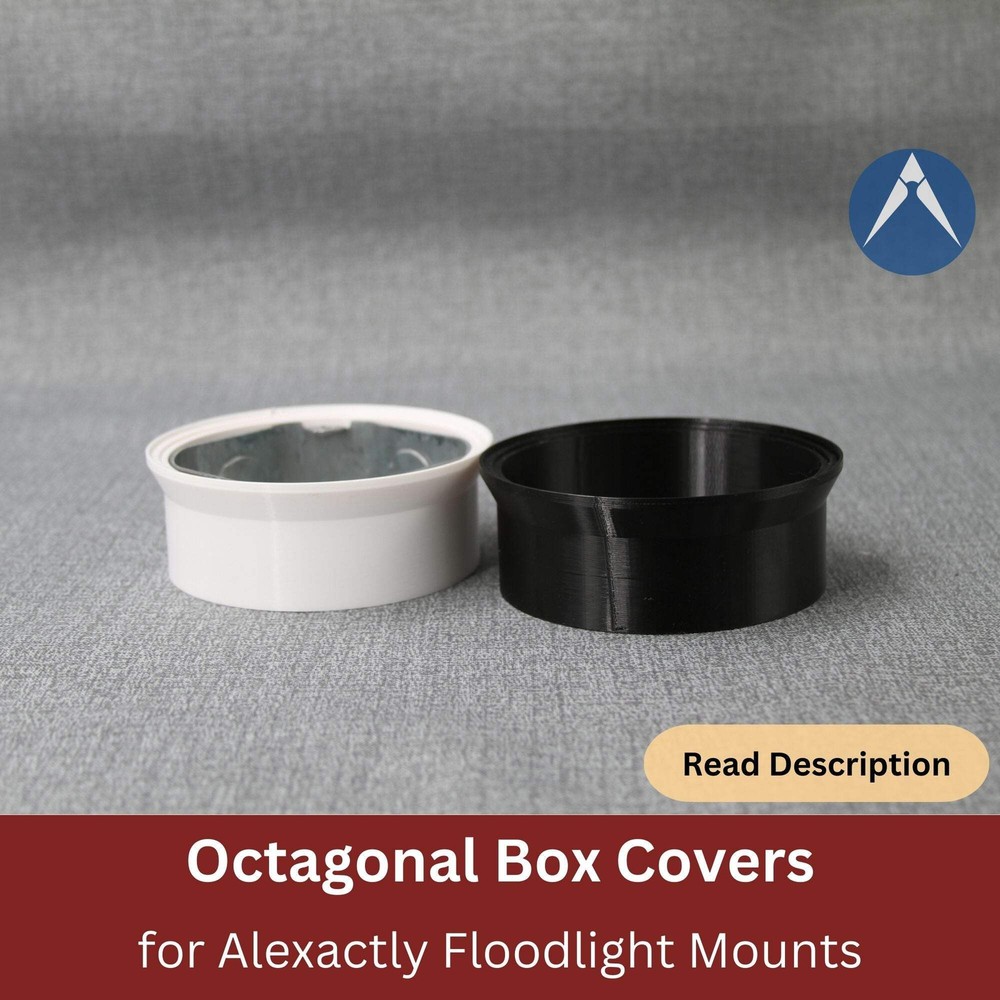 Hide Exposed Junction Boxes with Covers - Exclusively for Alexactly Mounts