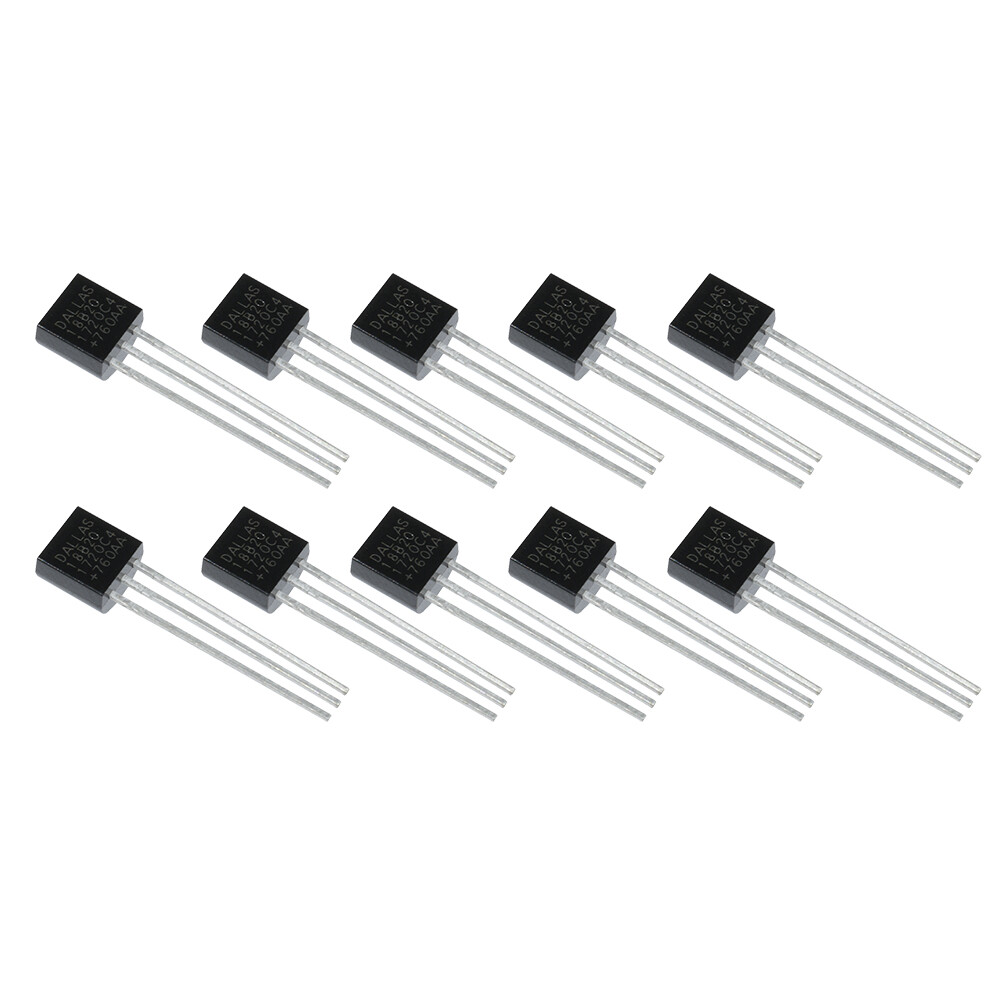 1-100PCS DS18B20 TO-92 Thermometer Temperature Sensor Dallas Temperature Sensor