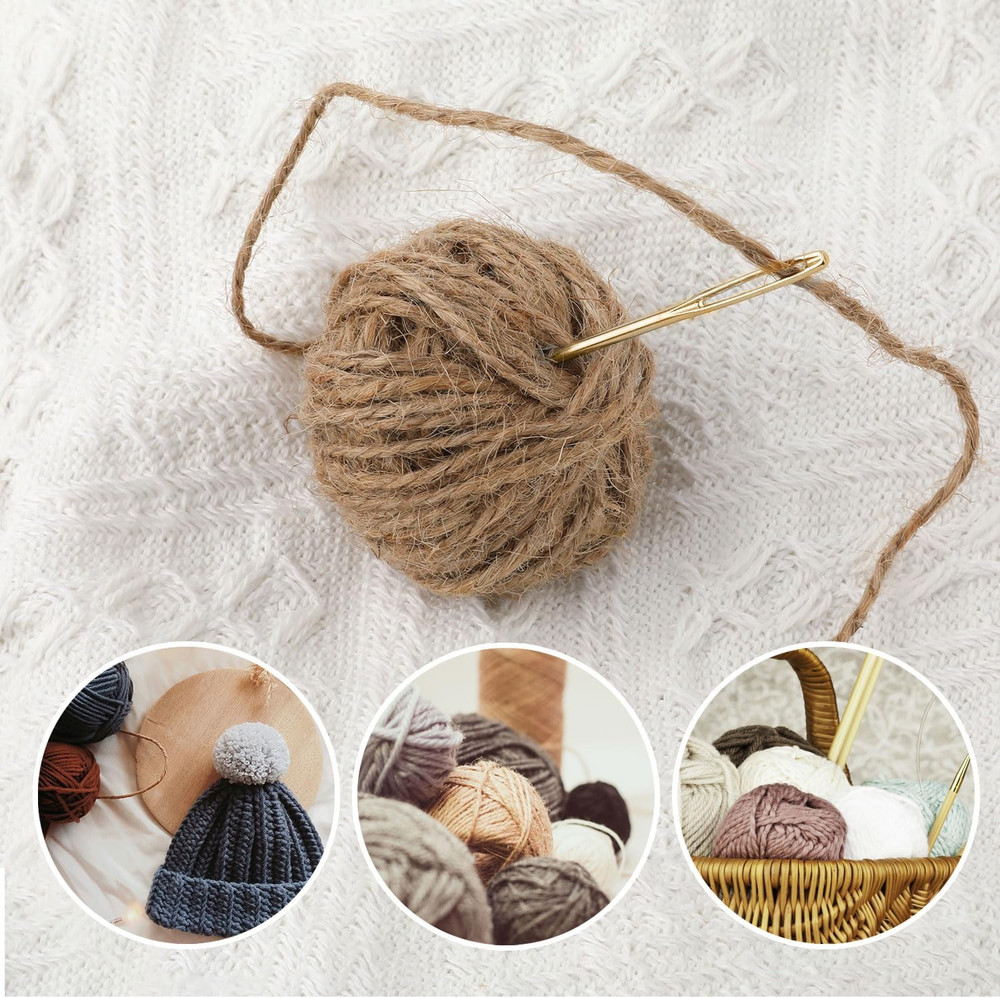 Large Eye Sewing Needles Set, Yarn Sewing Needle Sharp Tapestry Needles Tapestry