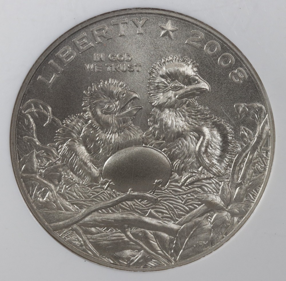 2008-S Bald Eagle Commemorative Half Dollar NGC MS70 50c