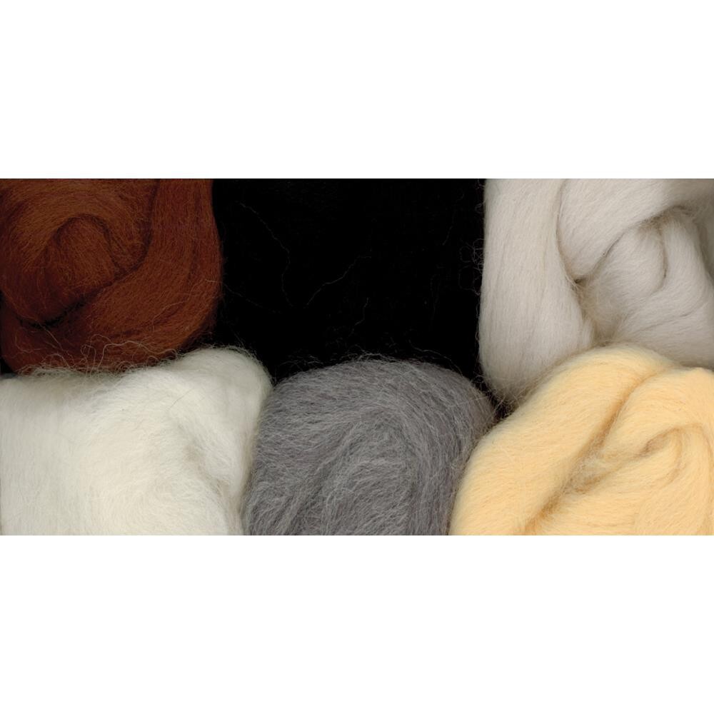 Paint Box Wools Roving- Nature's Colors