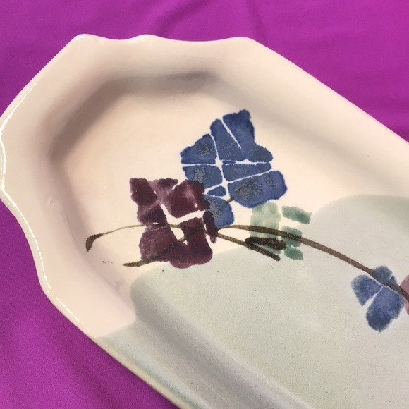 Kent Follette Signed Pottery Dish