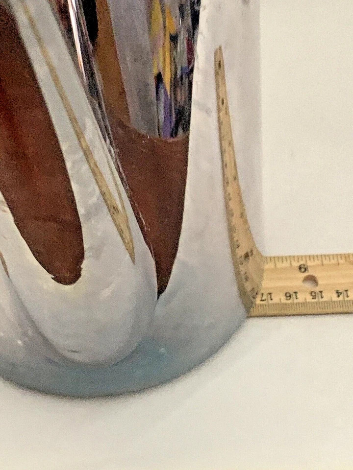 Mid Century Modern Sheffield Silverplate Coffee Pot Sculptural Black Handle MCM