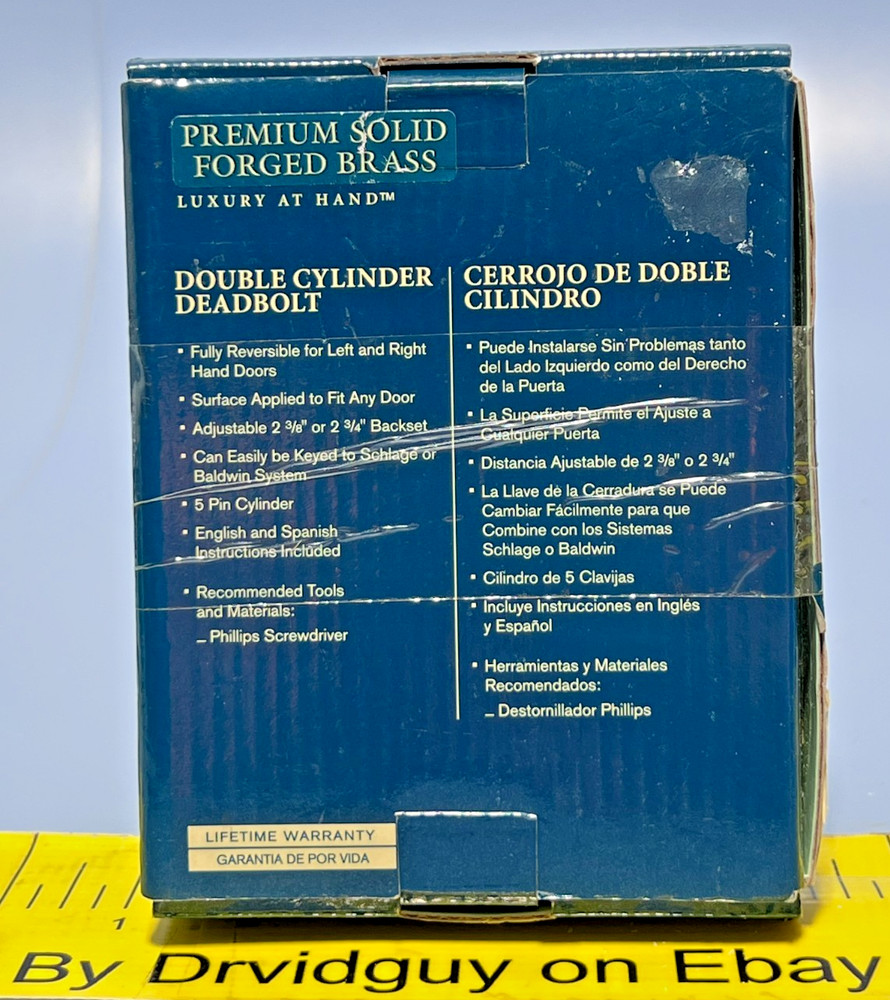 Pegasus Double Cylinder Deadbolt