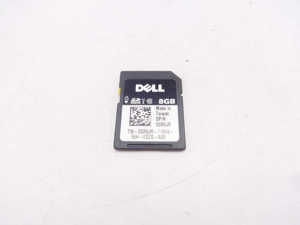 Dell GR6JR 8GB SD Flash Card