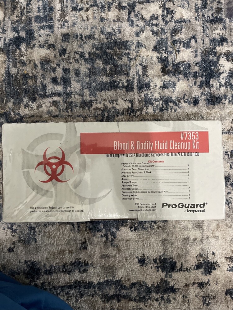 ProGuard Bloodborne Pathogen Kit with Disinfectant