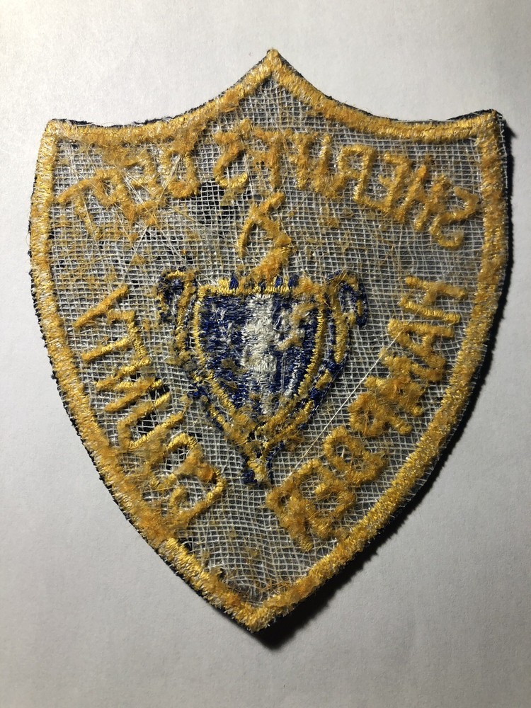 Hampden County Massachusetts Sheriff Patch