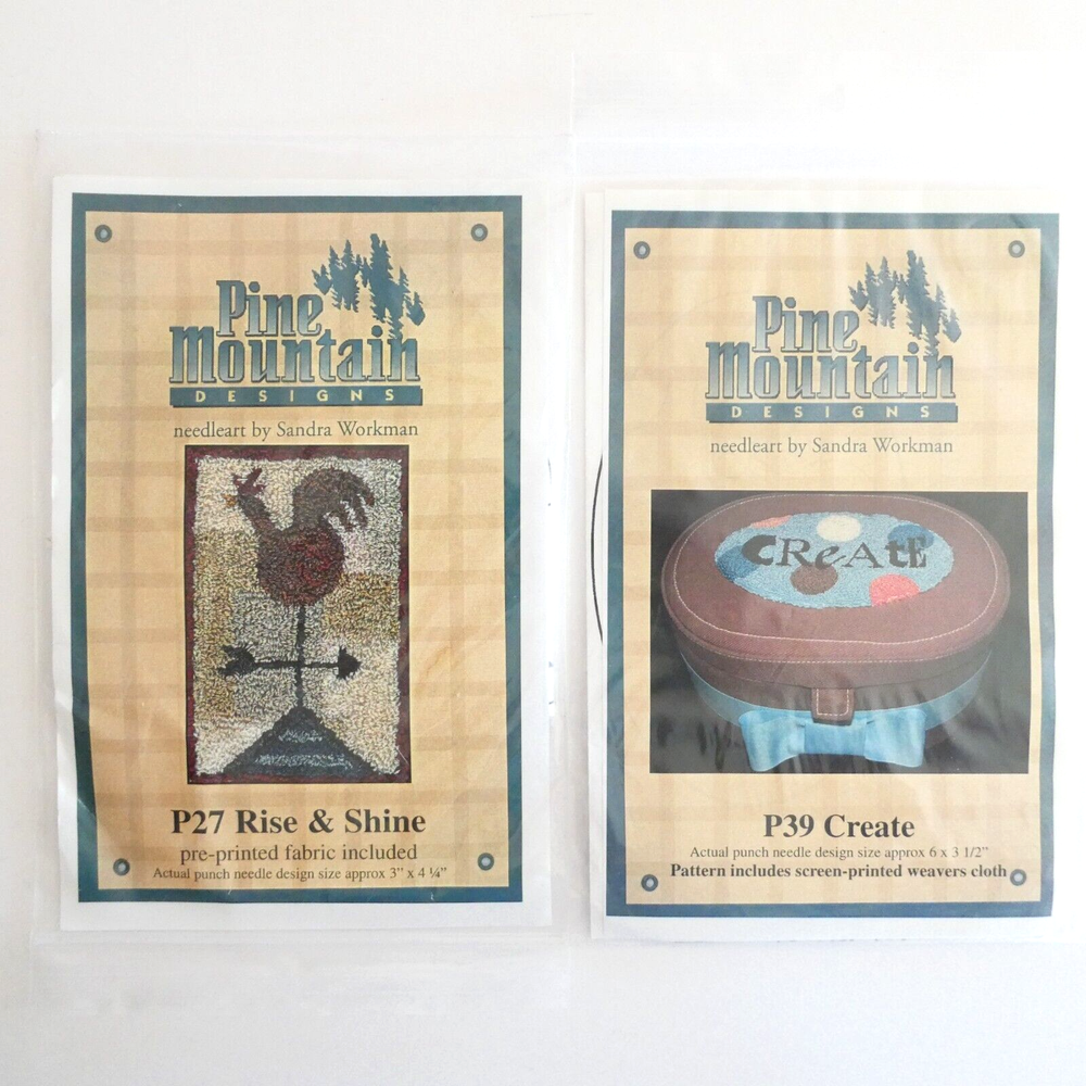 Pine Mountain Primitive Punch Needle Patterns Chicken Weather Vane Create