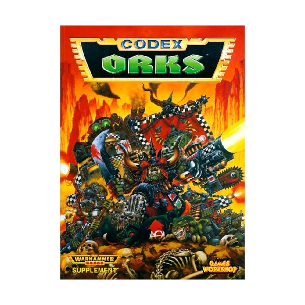 GW Warhammer 40K Codex Orks (2nd Ed) VG