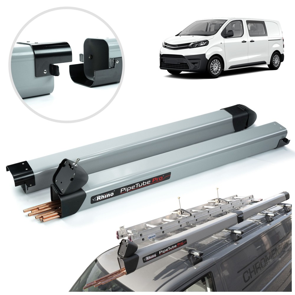 Pipe for transporting pipes VW Transporter Long 2003-2015 Silver