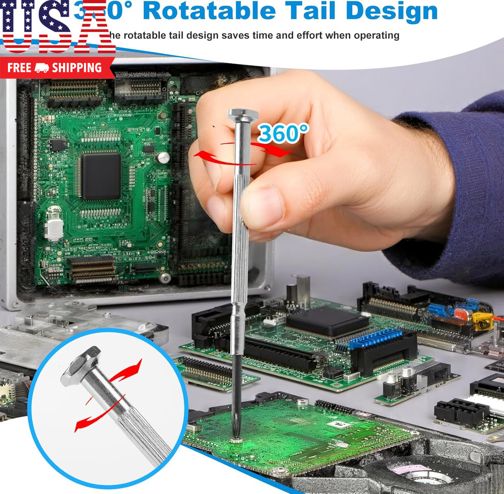 11 Pcs Small Precision Screwdriver Set, Tiny Screwdriver Set, Mini Screw Driver