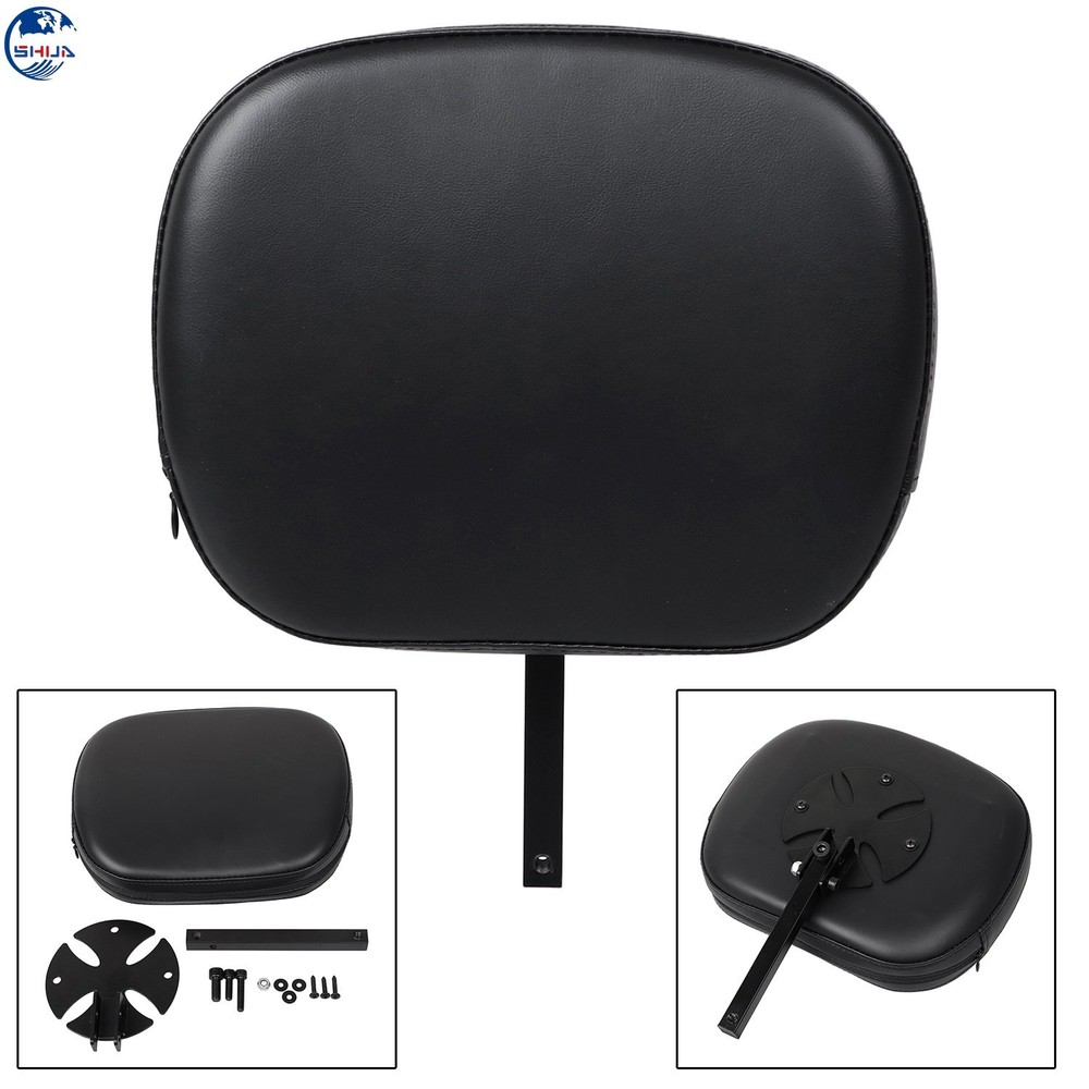 Removable Driver / Passenger Backrest Back Rest For Harley Touring Dyna Softail
